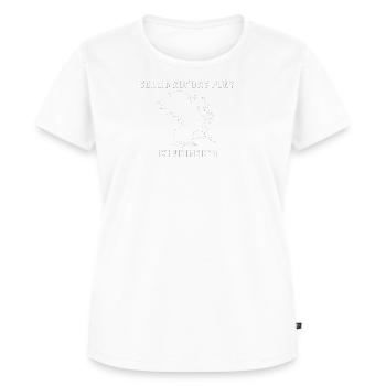 Scheiß auf das Pony - Drachen! RPG Fans - Frauen Premium Bio T-Shirt - Weiß - Vorne - AI Model Female 172 dark (172cm)