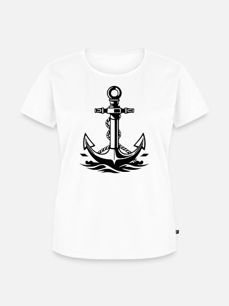 Anker Norddeutschland Geschenk - Frauen Premium Bio T-Shirt - Weiß