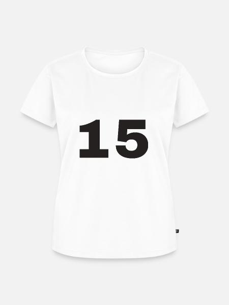 15 - Frauen Premium Bio T-Shirt - Weiß