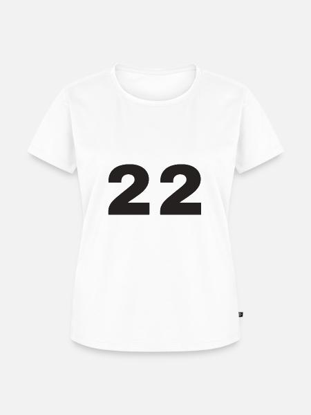 22 - Frauen Premium Bio T-Shirt - Weiß