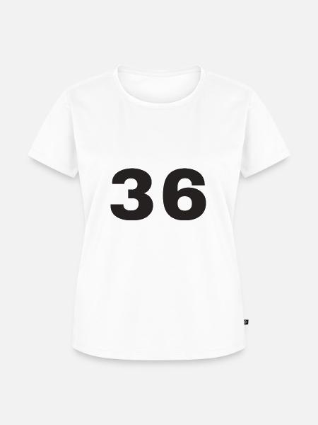 36 - Frauen Premium Bio T-Shirt - Weiß