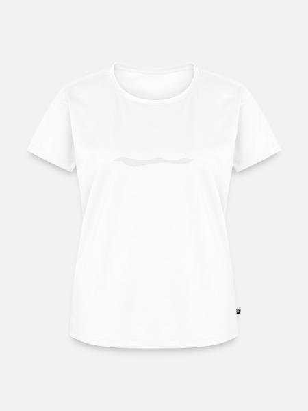 Wolke - Frauen Premium Bio T-Shirt - Weiß