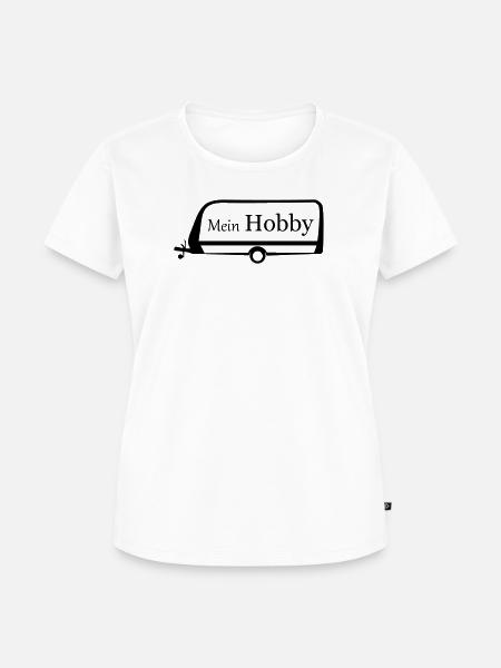 HOBBY - Frauen Premium Bio T-Shirt - Weiß