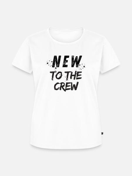 New to the crew - Frauen Premium Bio T-Shirt - Weiß
