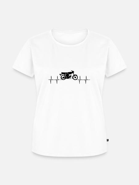 Simson S51 - Frauen Premium Bio T-Shirt - Weiß