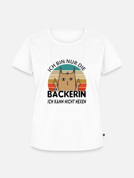 Bäckerin - Frauen Premium Bio T-Shirt - Weiß