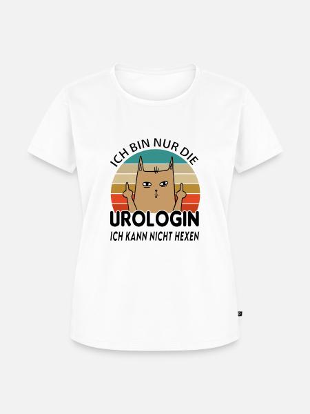 Urologin - Frauen Premium Bio T-Shirt - Weiß