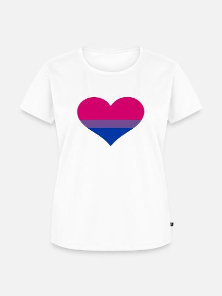 Bisexuell - Frauen Premium Bio T-Shirt - Weiß