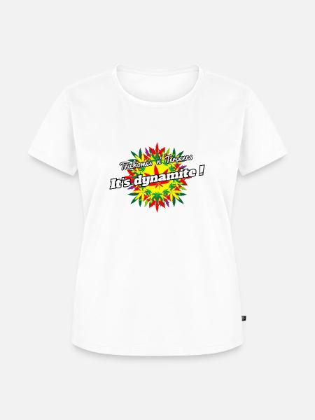 Explosion der Sinne - Frauen Premium Bio T-Shirt - Weiß