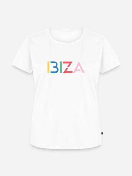 Ibiza - Frauen Premium Bio T-Shirt - Weiß