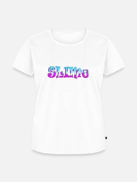 Slime - Frauen Premium Bio T-Shirt - Weiß
