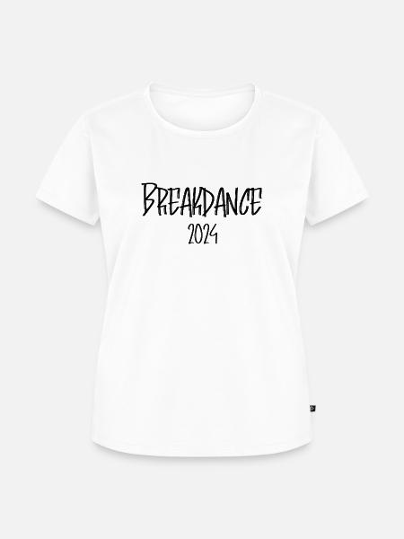 Breakdance - Frauen Premium Bio T-Shirt - Weiß