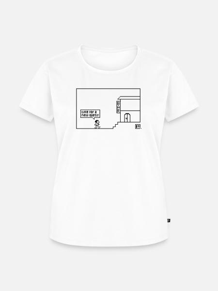 New Quest - Frauen Premium Bio T-Shirt - Weiß
