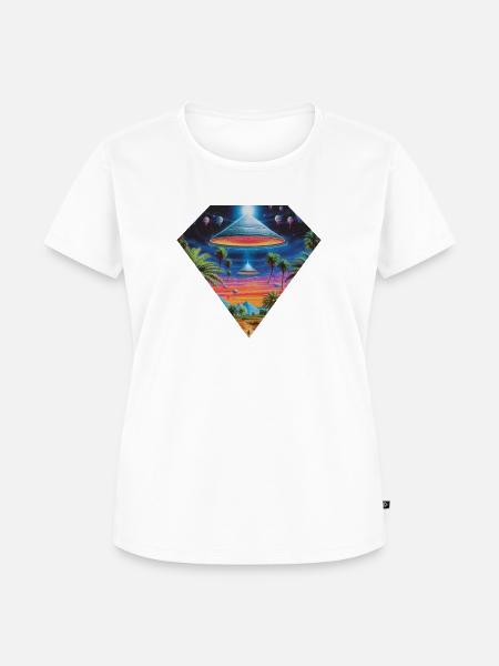 Pyramiden - Frauen Premium Bio T-Shirt -