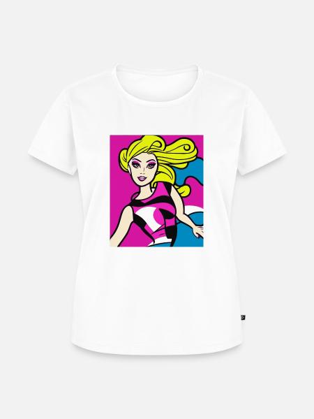 70's are back - Frauen Premium Bio T-Shirt - Weiß