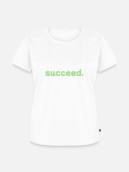 Motivation | Glaube | Erfolg - Frauen Premium Bio T-Shirt -