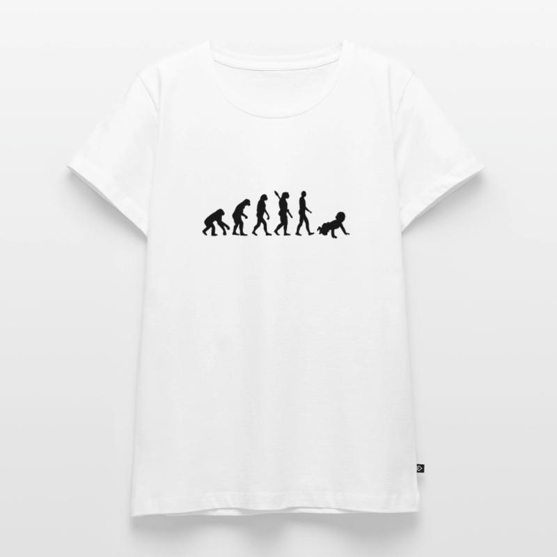Évolution Bébé T-shirt Premium bio Femme