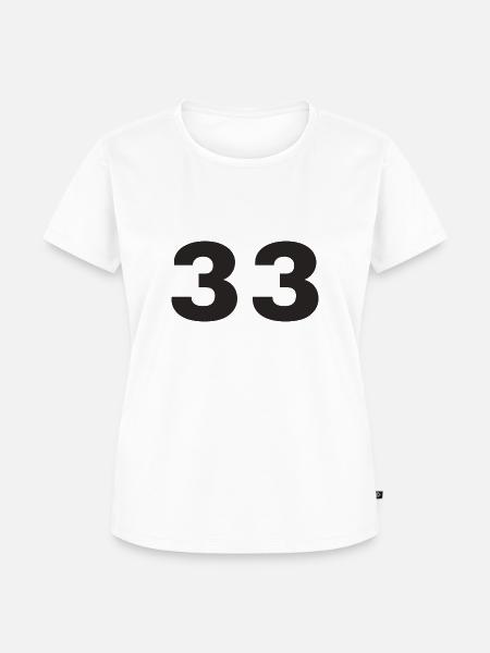 33 - Frauen Premium Bio T-Shirt - Weiß