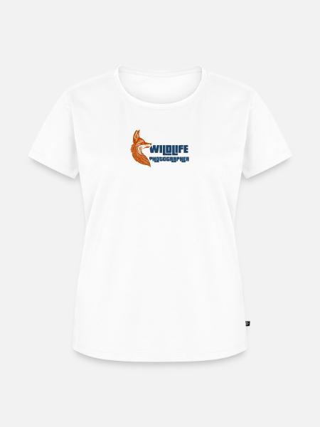 wildlife photographer - Frauen Premium Bio T-Shirt - Weiß