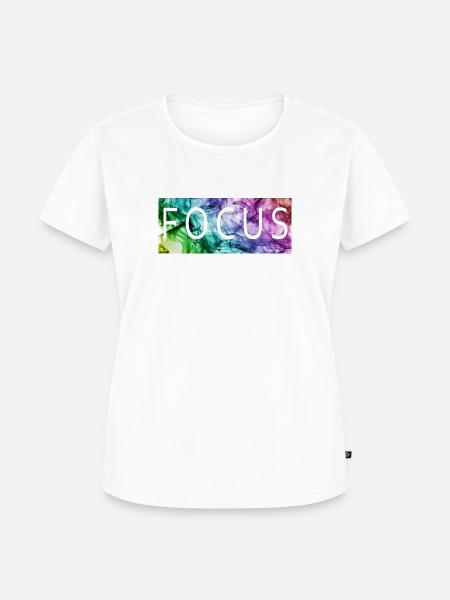 FOCUS - Style - Frauen Premium Bio T-Shirt - Weiß