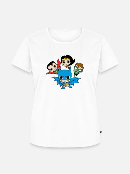 DC Comics Originals Chibis - Frauen Premium Bio T-Shirt - 