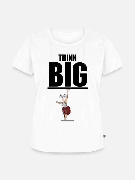 Motivation - Frauen Premium Bio T-Shirt - Weiß