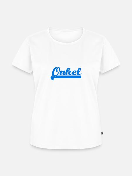 ich werde befördert: Onkel | Geschenk - Frauen Premium Bio T-Shirt - Weiß