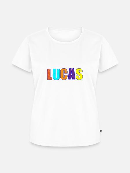 Lucas - Frauen Premium Bio T-Shirt - Weiß