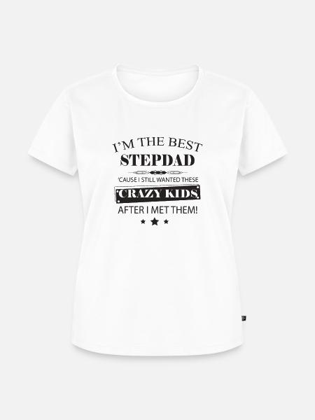 Stiefvater - Frauen Premium Bio T-Shirt - Weiß