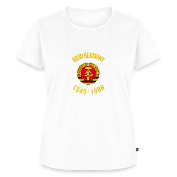 DDR Good Allemagne - T-shirt Premium bio Femme - blanc - Devant - AI Model Female 172 dark (172cm)