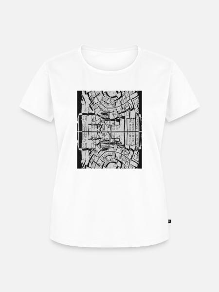 Collection Cartoon - Frauen Premium Bio T-Shirt - Weiß