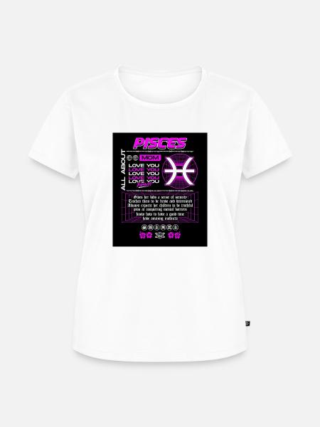 ZODIAC - Frauen Premium Bio T-Shirt - Weiß