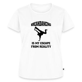 Breakdance Dance Sport Dancer Gift Dancing - Women's Premium Organic T-shirt - white - Front - AI Model Female 172 dark (172cm)