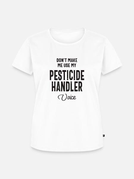 Pestizid-Handler Beruf - Frauen Premium Bio T-Shirt - Weiß