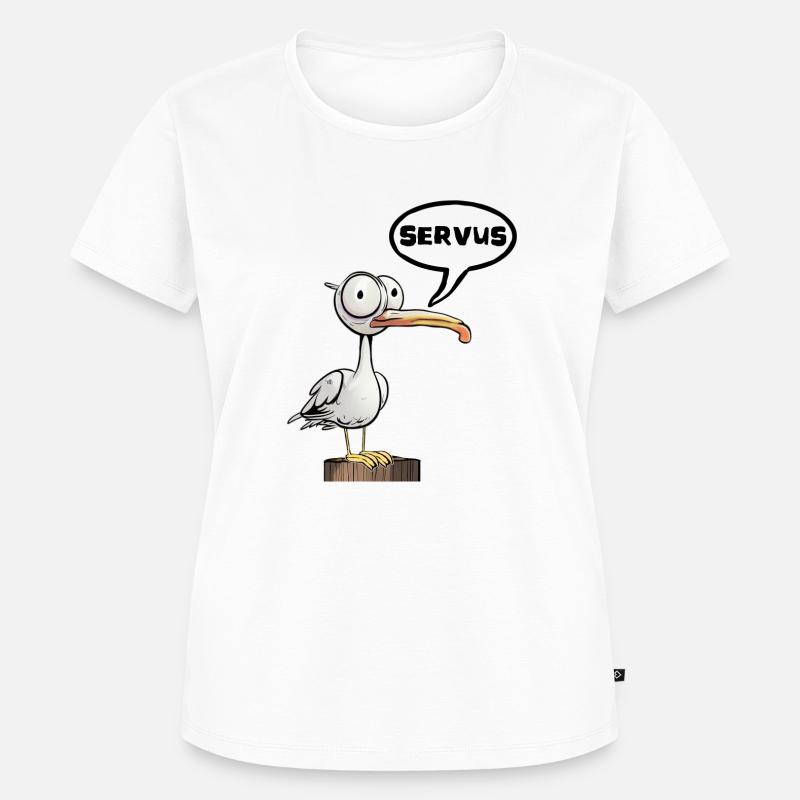 Servus Welcome Gift Idea Oha - Women's Premium Organic T-shirt - white