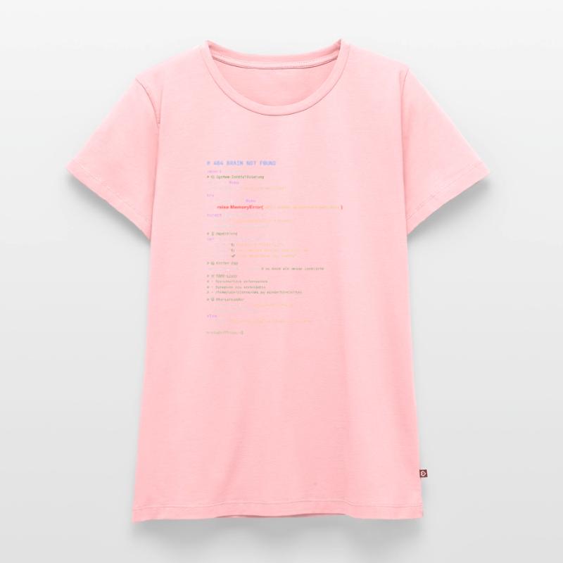 404 Cerveau introuvable Code Python T-shirt Premium bio Femme