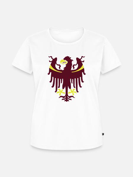 Wappen des Landes Südtirol - Frauen Premium Bio T-Shirt - Weiß