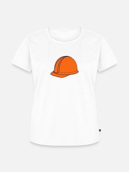 Bauaufsicht - Frauen Premium Bio T-Shirt - Weiß
