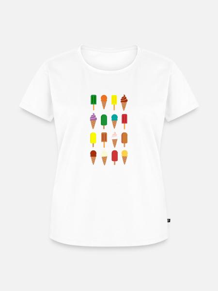 Eis Eis Eis - Frauen Premium Bio T-Shirt - Weiß