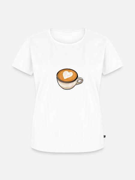 Barista Artist Kaffee - Frauen Premium Bio T-Shirt -