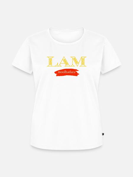 LAM - Frauen Premium Bio T-Shirt - Weiß