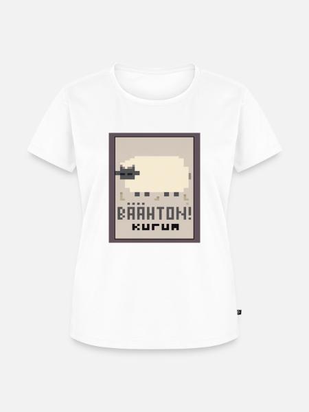 Sheep Grey BG - Frauen Premium Bio T-Shirt - 