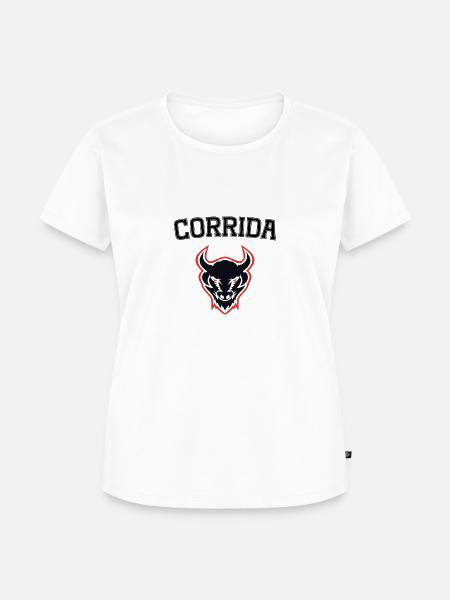 Stierkampf - Frauen Premium Bio T-Shirt - Weiß