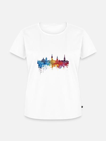 Alkmaar - Frauen Premium Bio T-Shirt - Weiß