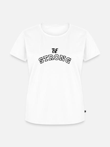 Sei STARK 2 - Frauen Premium Bio T-Shirt - Weiß