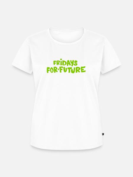 Fridays for Future - Frauen Premium Bio T-Shirt - Weiß