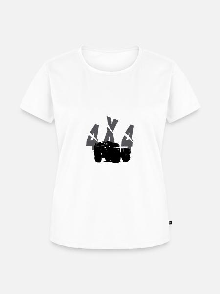4x4 - Frauen Premium Bio T-Shirt - Weiß