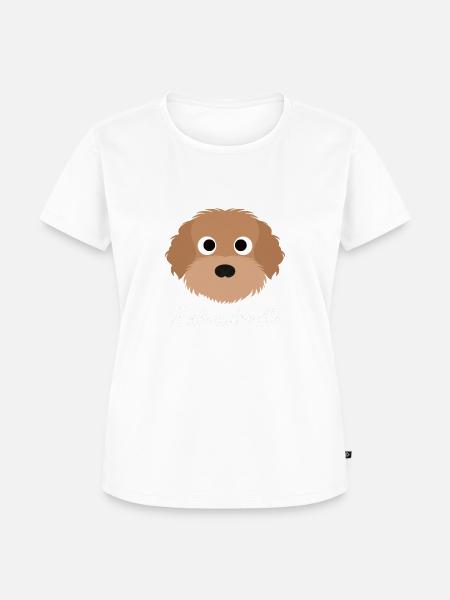 Labradoodle - Frauen Premium Bio T-Shirt - Weiß