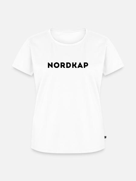 Nordkap ist wo ich sein will - Frauen Premium Bio T-Shirt - Weiß