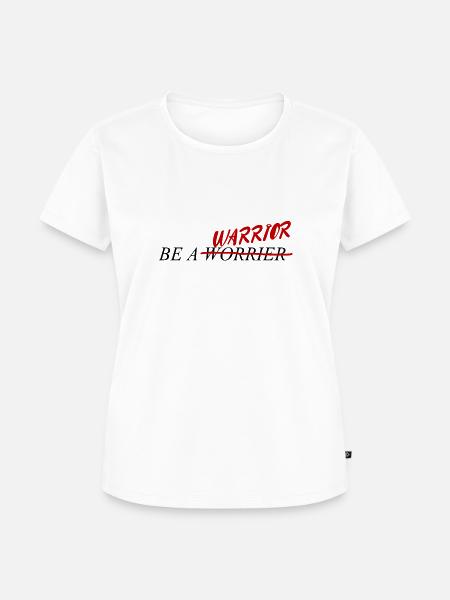 Warrior - Frauen Premium Bio T-Shirt - Weiß